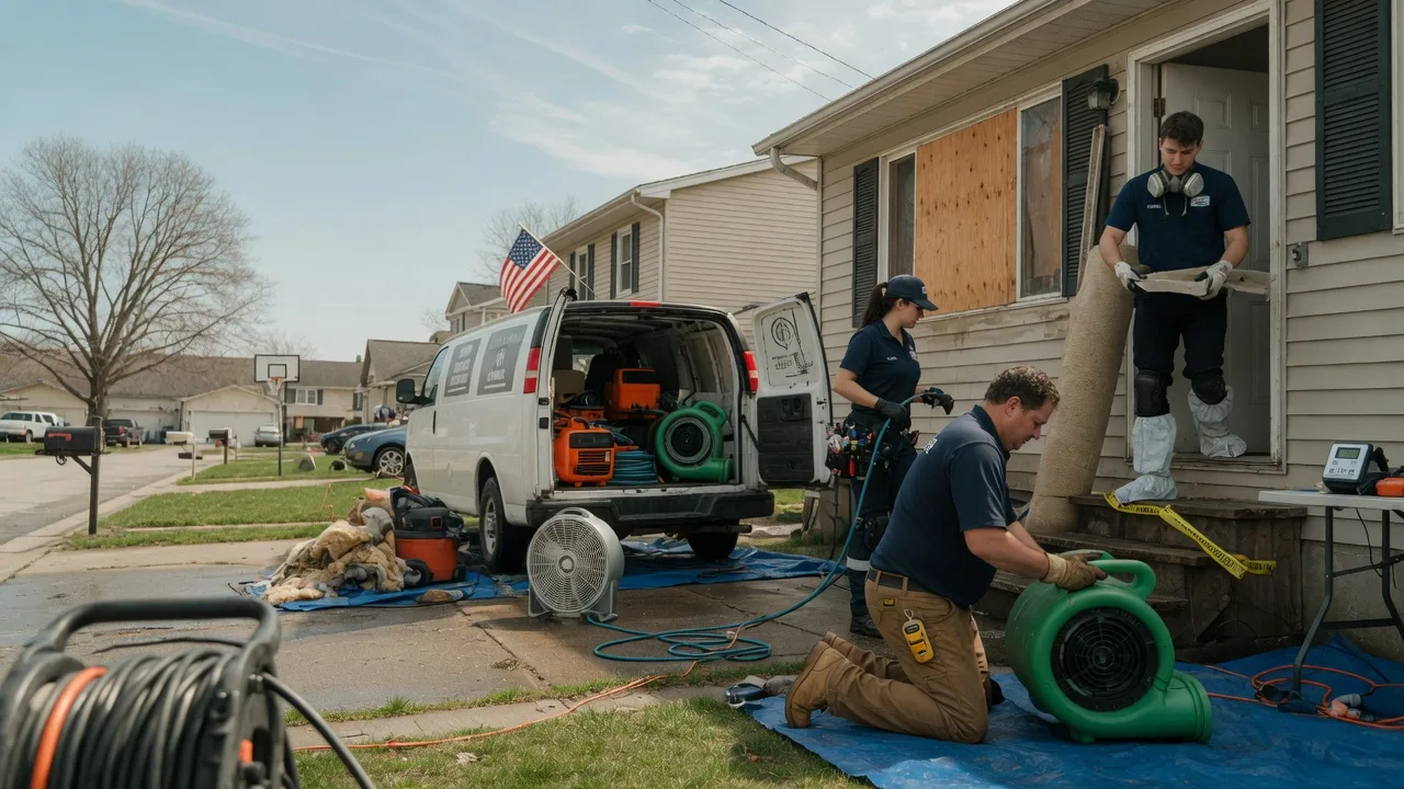 Water Damage Restoration in Pineville, NC near me